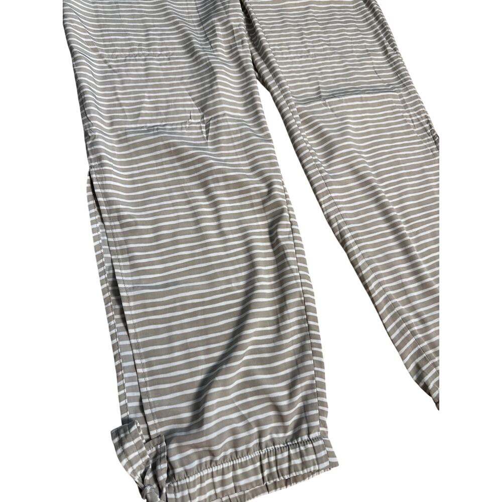 Chico's Black Label‎ Horizontal Striped Pants Beige Size XL (Size 3) - Picture 7 of 10